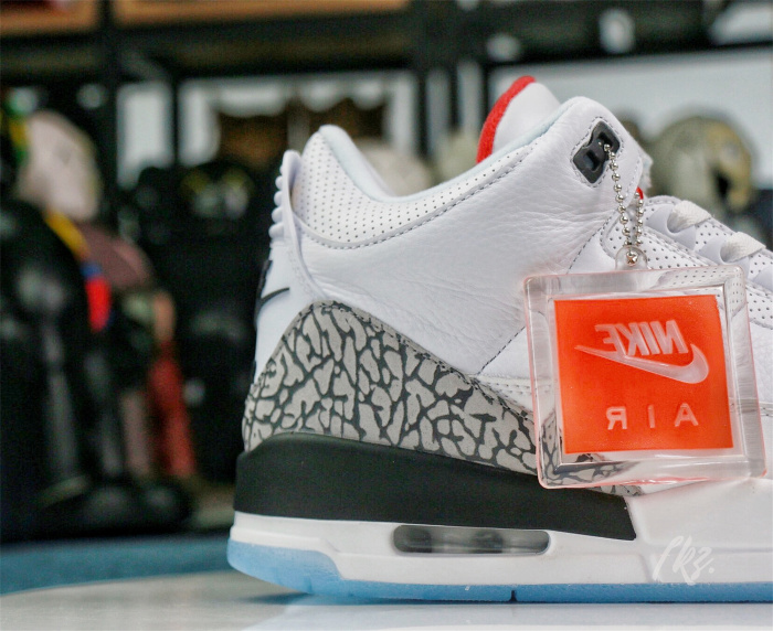 Air Jordan 3 Retro Free Throw Line White Cement 2018