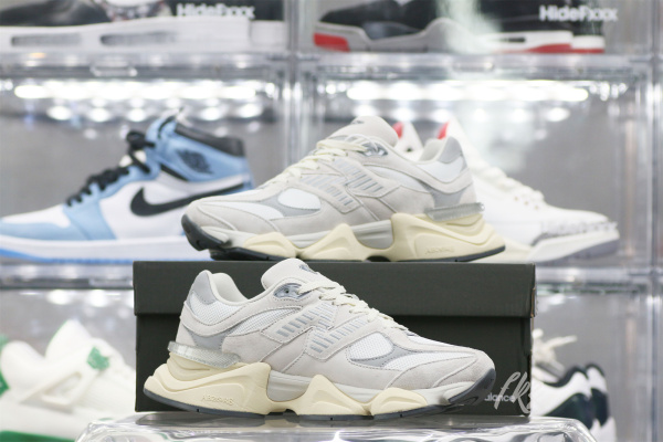 New Balance 9060 Sea Salt White