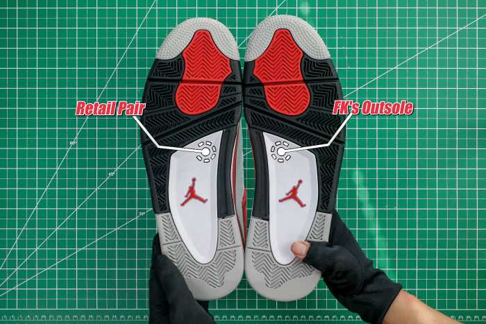 Air Jordan 4  Red Cement  2023 (FK's A1 Batch)