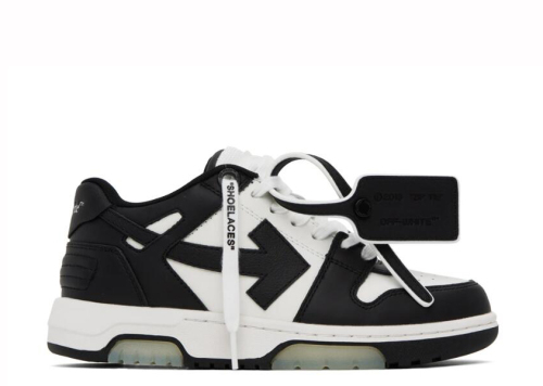 OFF-WHITE Black & White Out Of Office Sneakers