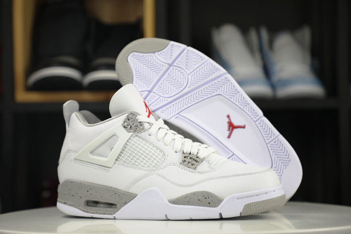 Air Jordan 4 Retro GS White Oreo (GS)（A1）