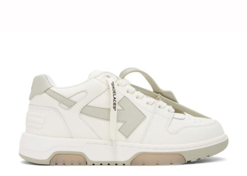 Off-White Off-White & Taupe Out Of Office Sneakers