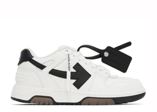 OFF-WHITE White & Black 'Out Of Office' Sneakers