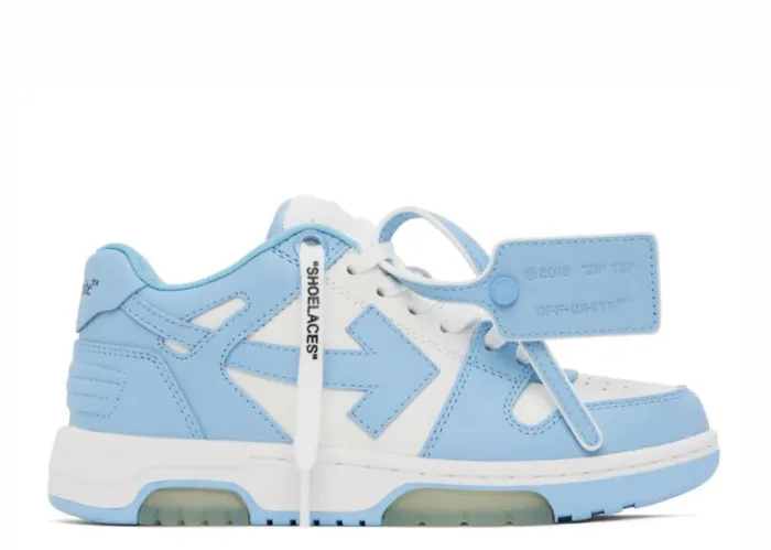 OFF-WHITE Blue & White Out Of Office Sneakers