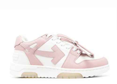 Off-White Pink 'Out Of Office' Sneakers