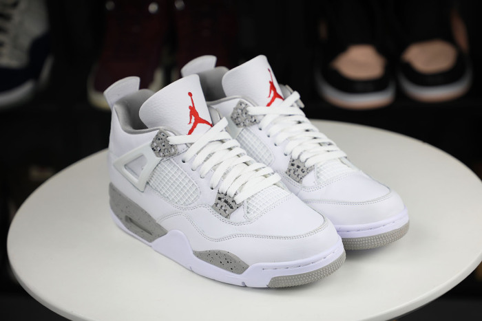 Air Jordan 4 Retro GS White Oreo (GS)（A1）