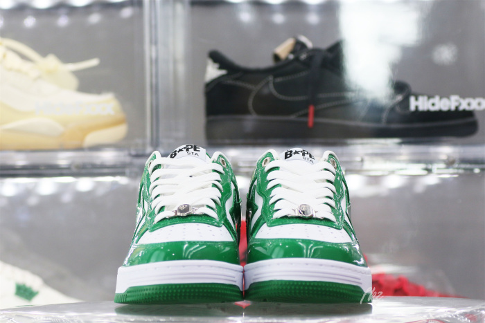A Bathing Ape Bape Sta Low Green