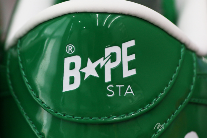 A Bathing Ape Bape Sta Low Green