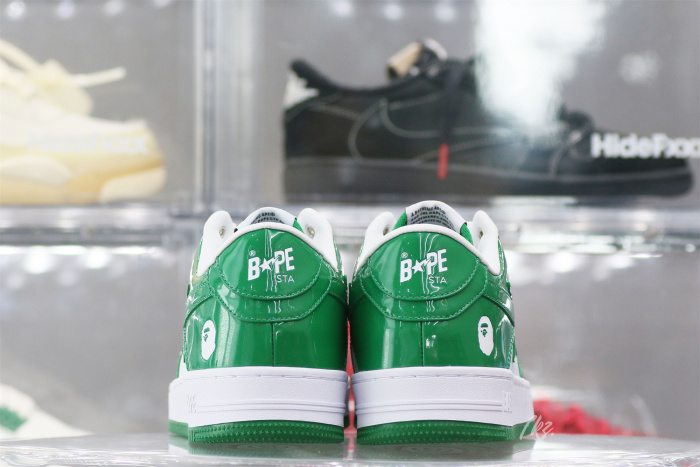 A Bathing Ape Bape Sta Low Green
