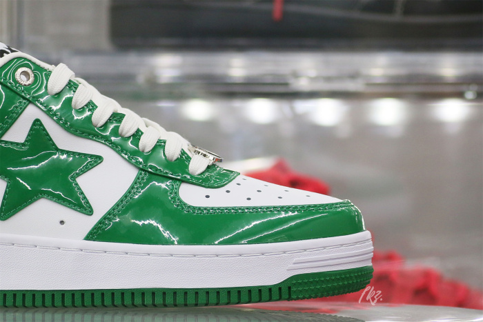 A Bathing Ape Bape Sta Low Green