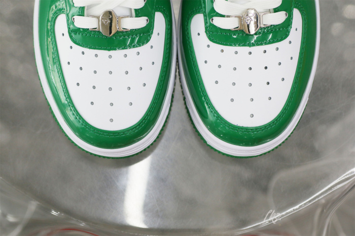 A Bathing Ape Bape Sta Low Green