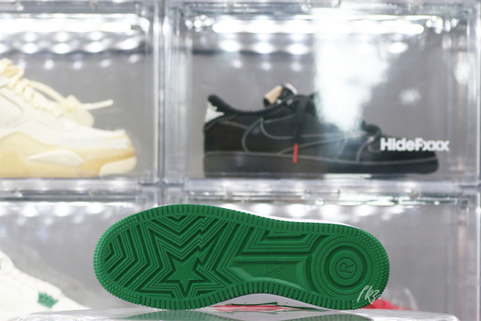 A Bathing Ape Bape Sta Low Green