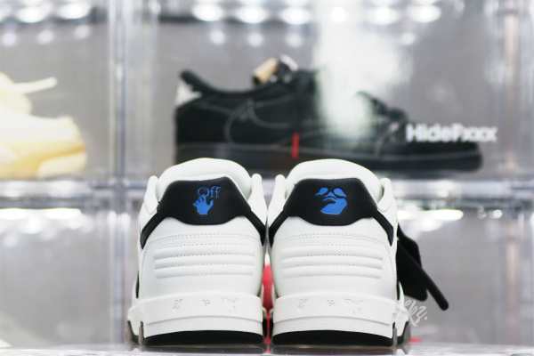 OFF-WHITE White & Black 'Out Of Office' Sneakers