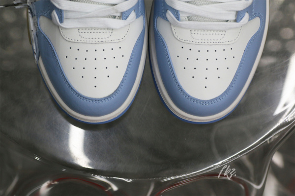OFF-WHITE Blue & White Out Of Office Sneakers