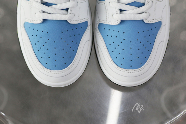 Nike SB Dunk Low & Athena Sail Blun White Grey