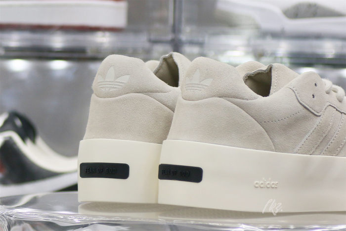 Fear of God x adidas Rivalry Low 86 Light Bone