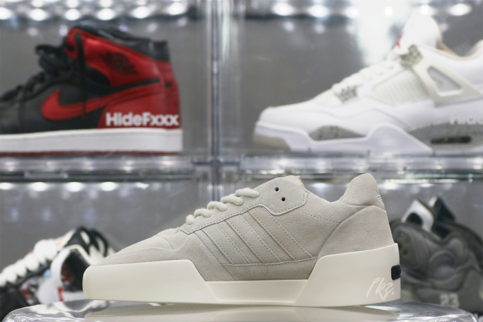 Fear of God x adidas Rivalry Low 86 Light Bone
