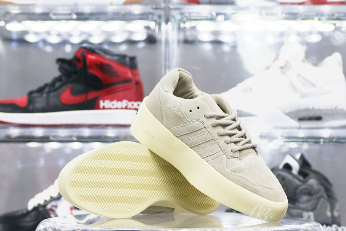 Fear of God x adidas Rivalry Low 86 Dusty Beige