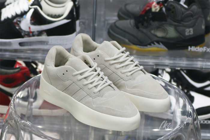 Fear of God x adidas Rivalry Low 86 Light Bone