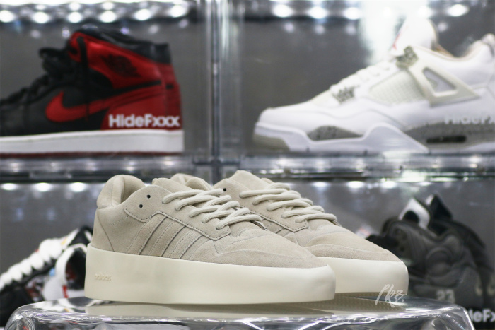 Fear of God x adidas Rivalry Low 86 Light Bone