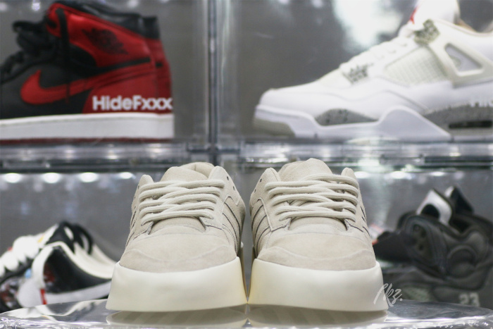 Fear of God x adidas Rivalry Low 86 Light Bone