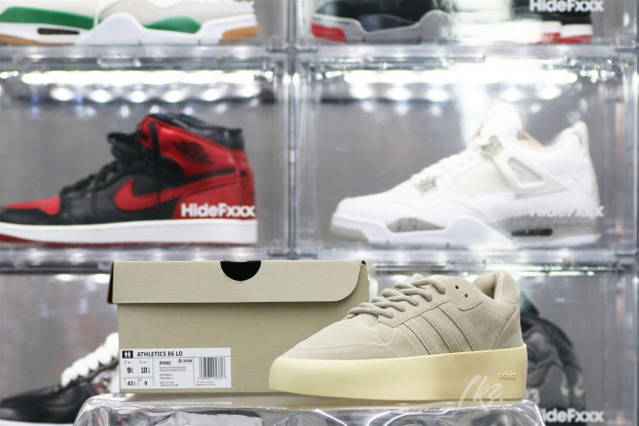 Fear of God x adidas Rivalry Low 86 Dusty Beige