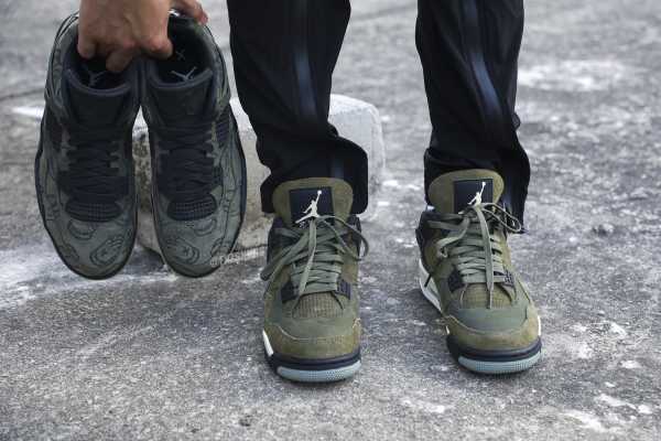 Air Jordan 4 Retro SE Craft Medium Olive（A1）