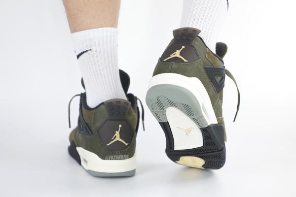 Air Jordan 4 Retro SE Craft Medium Olive（A1）