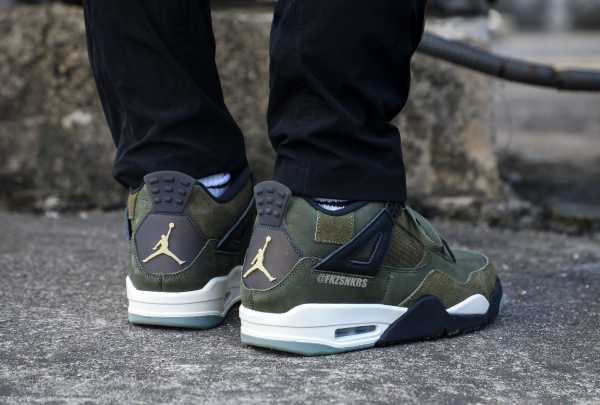 Air Jordan 4 Retro SE Craft Medium Olive（A1）