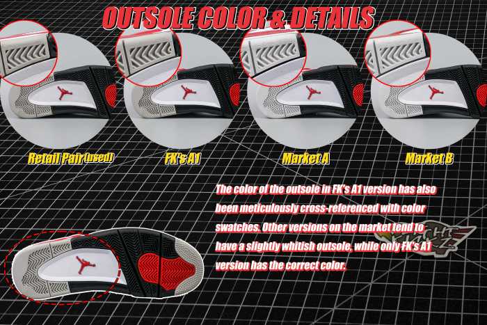 Air Jordan 4  Red Cement  2023（A1）