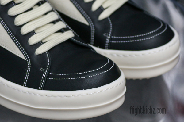 R!ck Owens Vintage Sneaks Leather Black