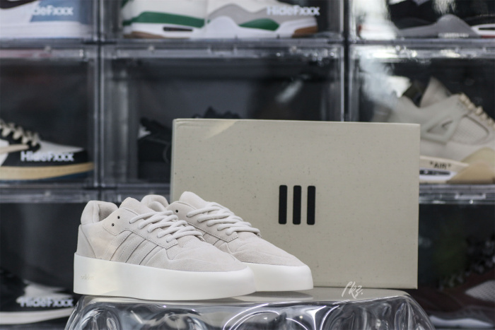Fear of God x adidas Rivalry Low 86 Light Bone