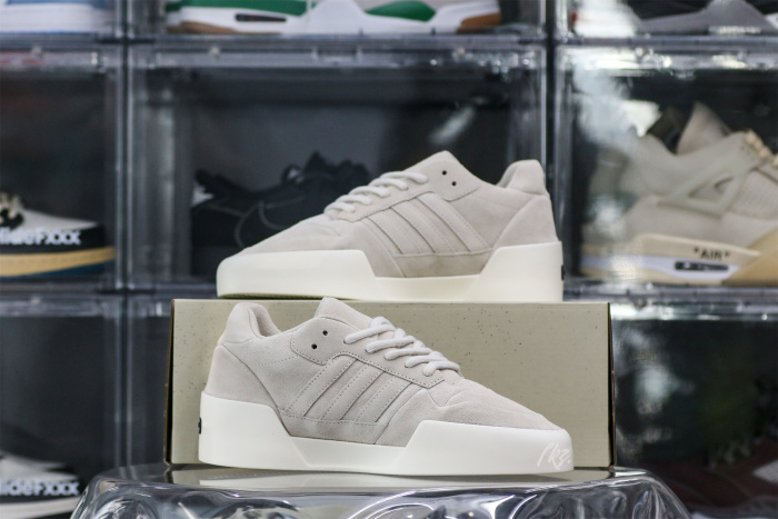 Fear of God x adidas Rivalry Low 86 Light Bone
