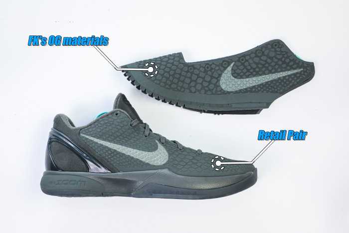 Zoom Kobe 6 Fade To Black 2016(A1 Batch)