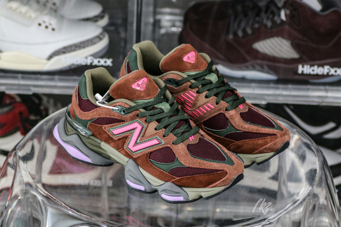 New Balance 9060 Burgundy Pink