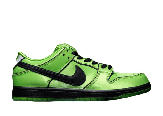 The Powerpuff Girls x Dunk Low Pro SB QS 'Buttercup'