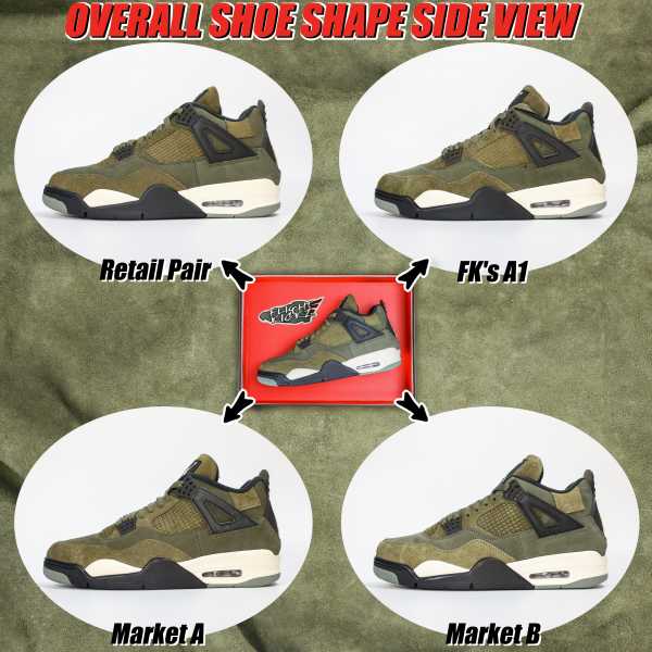 Air Jordan 4 Retro SE Craft Medium Olive（A1）