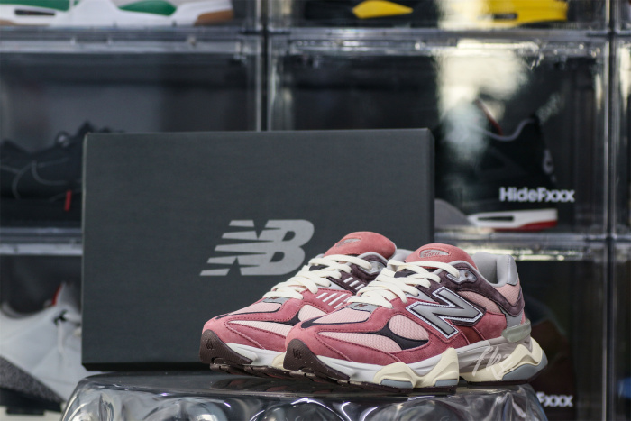 New Balance 9060 Cherry Blossom Pack Mineral Red