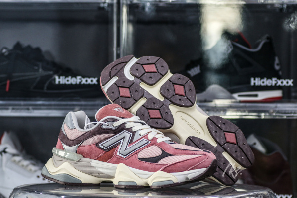 New Balance 9060 Cherry Blossom Pack Mineral Red