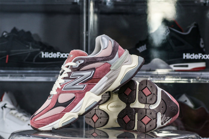 New Balance 9060 Cherry Blossom Pack Mineral Red