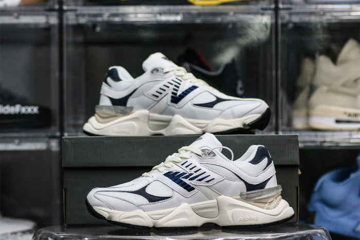 New Balance 9060 White Navy