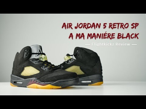 Air Jordan 5 Retro SP A Ma Maniére Black (Fk's A1)