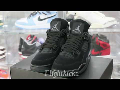 Air Jordan 4 Retro GS Black Cat 2020 (GS)（A1）