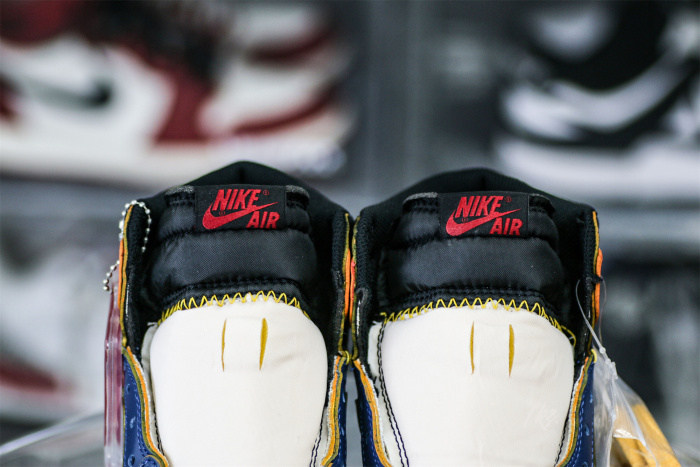 Jordan 1 Retro High Union Los Angeles Blue Toe （A1）