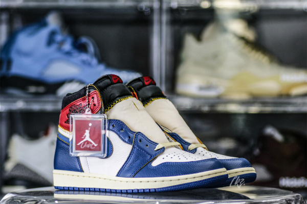 Jordan 1 Retro High Union Los Angeles Blue Toe （A1）