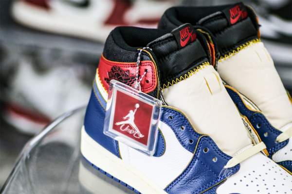 Jordan 1 Retro High Union Los Angeles Blue Toe （A1）
