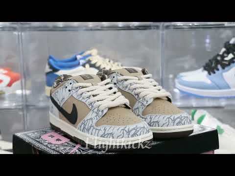 Travis Scott x Nike SB Dunk Low Custom Shoes
