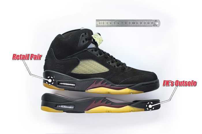 Air Jordan 5 Retro SP A Ma Maniére Black (LN5 A1)