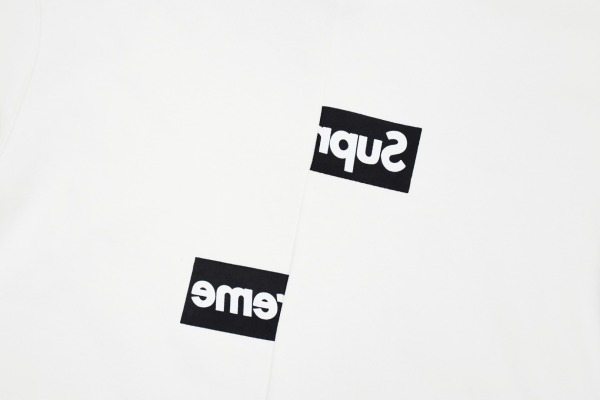 Suprem3 CDG Split Box Logo Sweatshirt