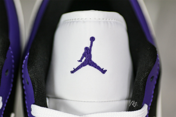 Air Jordan 1 Low Retro Court Purple Black 2020